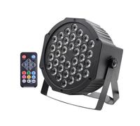 GUODDM Projecteur De Scène À 7 Modes avec Lumières LED, 36/54 LED RGB avec Activation Sonore Et Télécommande, Idéal pour Les Fêtes, Concerts, Mariages, Clubs Et Karaokés(54w)
