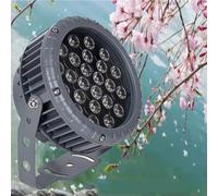 GUODDM Projecteur D'extérieur À LED, Orientable Et Étanche IP65, Idéal pour Les Jardins, Les Pelouses, Les Allées Et Les Paysages(Green,18W(AC85-265v))