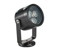GUODDM Projecteur LED 3 W pour Piscine, Rotatif À 180°, Éclairage De Fontaine À Faisceau LED, Idéal pour Piscine, Fontaines, Fêtes, Mariages, Halloween Et Jardin(Red,3W(24v))