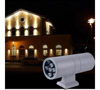 GUODDM Projecteur LED À Faisceau Étroit, Éclairage Paysager Longue Portée AC111-240 V, Éclairage D'extérieur Enterré Étanche IP65, Portée D'irradiation 100 M(White Light,12w)