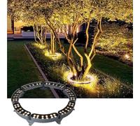 GUODDM Projecteur LED pour Arbre - Éclairage Paysager Extérieur, Projecteur Étanche IP65 pour Arbre De Jardin, Projecteur D'éclairage Paysager LED Coloré pour Arbre(Warm Light,5PCS(60W))