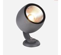 GUODDM Projecteur Rotatif - Éclairage De Pelouse, Projecteur pour Arbres De Parc À 270°, Lampe D'extérieur Décorative Ronde, Étanche IP65(B-Warm White,220(30W))