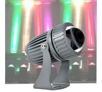 GUODDM Projecteur Rotatif - Éclairage Mural LED 10 W, Projecteur À Faisceau Longue Portée 220 V, Étanche IP65, Éclairage Paysager Extérieur, Éclairage De Style Colonne Romaine/Villa(Green)