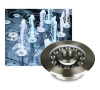 GUODDM Projecteur Submersible pour Fontaine De Piscine, Éclairage Paysager en Acier Inoxydable 12 V pour Parc, Spot De Piscine Encastré Étanche IP68(Red,15w(12V))