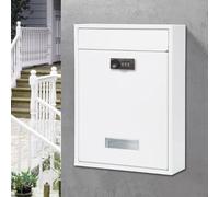 GUODDM Rangement Bureau Boîte Aux Lettres Murale D'extérieur Avec Serrure À Code - Boîte De Réception, De Vote Ou À Suggestions Pour Une Collecte Sécurisée Des Avis