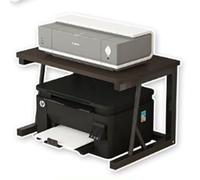 GUODDM Rangement Bureau Classeur Horizontal En Bois - Support De Bureau À 2 Niveaux, Organisateur De Rangement Pour Imprimantes Laser Et Scanners(B)