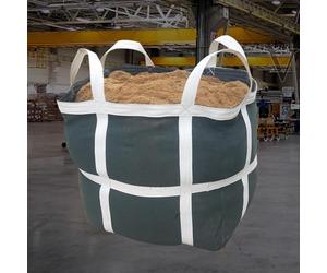 GUODDM Sac De Levage Suspendu - Dispositif De Levage Réutilisable, Big Bag en Toile pour Charges en Vrac, Sac Tissé pour Grue, Plateforme Et Chariot Élévateur(50 X 50X50CM/Load 500kg)