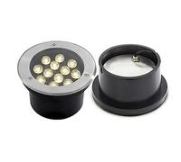 GUODDM Spot Encastrable Exterieur - Lumière LED Submersible, AC12V Acier Inoxydable Exterieur Spot LED Encastrable, Lumière sous-Marine Étanche IP68(Blue,1W)