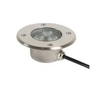 GUODDM Spot Encastré sous-Marin - Anneau Lumineux for Fontaine 3 W, Éclairage Paysager Basse Tension IP68, Corps De Lampe en Acier Inoxydable, Éclairage De Terrasse LED(Blue,1PCS-12V)