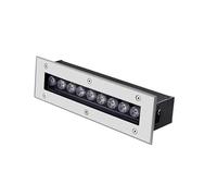 GUODDM Spot LED Encastré D'extérieur - Lampe De Jardin Enterrée, Éclairage Linéaire Rectangulaire Étanche IP67(Warm White,85-245V(18W))