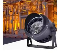 GUODDM Spot LED Rotatif pour Jardin, éclairage d'extérieur enterré, étanche IP65, idéal pour Un Jardin, Une Cour ou Une pelouse(Warm White,36w)