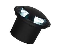 GUODDM Spots LED De Sol À Encastrer pour L'extérieur, AC85-265 V À Émission Latérale Et sans Réflexion(Blue Light,3W)