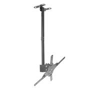 GUODDM Support De Plafond pour Téléviseur, Support Mural ACL À Hauteur Réglable, Rotation Complète À 360°, Inclinaison Et Pivotement, pour Téléviseurs À Écran Plat Del OLED Plasma