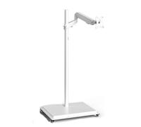 GUODDM Support Mobile pour Écran Del - Mural Pliable À Pression d'air pour Écran D'ordinateur, Support De Sol Rotatif Horizontal Et Vertical, Rack pour Réunions Vidéo Professionnelles en Direct(B)