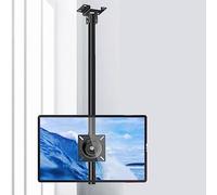 GUODDM Support Mural De Plafond Réglable pour Téléviseur - De Levage pour Écran ACL, Rotation Complète À 360°, Inclinaison Et Pivotement, Compatible avec Les Téléviseurs De 12 À 27 Pouces(H2M)