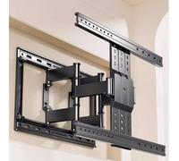 GUODDM Support Mural Ultra-Fin pour Téléviseurs De 40 À 90 Pouces, avec Angle D'inclinaison Réglable. Support LCD Télescopique avec Bras Articulés Et Inclinables, Capacité De Charge : 50 Kg