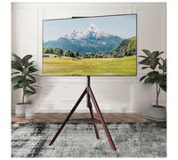 GUODDM Support TV De Plancher, Stand De Plancher De Télévision, pour Les Écrans Télévisés À Plat Courbe De 32 À 75 Pouces, Le Support De Télévision Au Sol avec Étagère