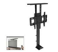 GUODDM Support TV Motorisé Ascenseur, Peut Être Caché dans Une Monture Télévisée Motorisée D'armoire, Support De Télévision Motorisé avec Télécommande, Jusqu'à 60 Kg(40-70in TV,575-1225mm)