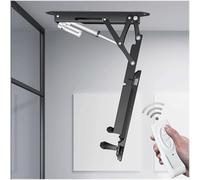 GUODDM Support TV Plafond - Support TV Rétractable Et Auto-élévateur, pour Téléviseurs De 32 À 70 Pouces, VESA Max 600 X 400 Mm