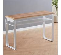 GUODDM Table De Formation Simple, Table De Conférence Pliante Et Portable, avec Compartiment De Rangement pour Les Cours Particuliers dans Les Établissements (chaises Non Incluses)(A,60 * 40 * 75cm)