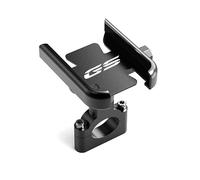 GUODIBAIHUO Moteur Miroirs Accessoires Support De Téléphone Portable pour Moto, pour BMW R1200GS R1250GS R 1200GS R1250 GS R 1250 LC ADV F850GS F750GS 2024(Handlebar Black)