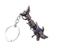 Guodong League of Legends Jinx Cannon Lol Porte-clés en Métal pour Cadeau - Bijoux pour Voiture
