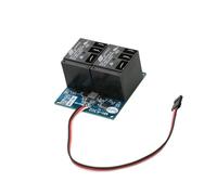 GUOFHUIO Contrôleur de Relais PWM 1 Canal bidirectionnel 30 A, Module de Commutation électronique à Courant élevé, à Monter soi-même for Avion RC, Drone, récepteur 5 V-10 V