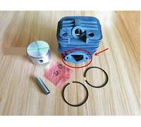 GUOFHUIO Kit Piston Cylindre G621 47,5 mm 48 mm for chaînes Z-en G621 G621AVS G620 G620PU 62CC Ensemble de Clip de goupille de Segment de Piston de tronçonneuse(Bore DIA. 48mm)