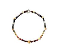 GUOGAOzz Il est normal de ne pas aller bien Bracelet coloré avec étoiles scintillantes, bracelet d'amitié bohème unique avec perles, bijou inspirant à offrir à une femme (Style C)