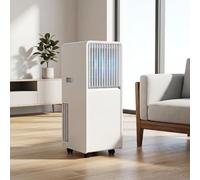 GUOGHUI Climatiseur Portable 5000 BTU Silencieux, Unité de Refroidissement Intérieure avec Télécommande Numérique, Déshumidification, Kit de Montage pour Fenêtre Inclus, Style 5, 15000 BTU