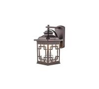 GUOGUOSM Applique Murale carrée de Style Chinois, éclairage d'extérieur étanche IP43, idéal pour Un Jardin, Une terrasse ou Un Balcon