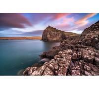 GUOHLOZ 1000 Pièces, DIY Puzzle, Divertissement Créatif, Cadeau, Amusement, Puzzles Classiques, Skye, île du château de Duntulm, paysages, 75x50cm