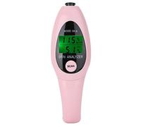 GUOHOQIX Analyseur de peau, pour des tests précis d'humidité et d'huile de la peau, écran LCD, conception portable pour un usage domestique, voyage, salon de beauté, hôpital (Rose)