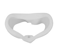 GUOHOQIX Couverture faciale en Silicone VR pour Pico Neo3, Protection faciale résistante à la Sueur et à la lumière, Lavable en Silicone pour Lunettes VR (Blanche)