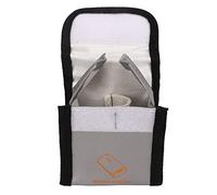 GUOHOQIX for DJI FPV Goggles Battery Explosion Proof Safety Storage Bag, Premium Fireproof Nylon Material, High Temperature Resistant, Easy to Carry and Store for Drone Accessories (Capacité de 2