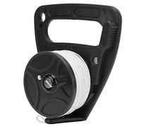 GUOHOQIX Moulinet de plongée pour plongée sous-Marine, plongée en apnée, Sports Nautiques, Ligne en Nylon, Construction Robuste en PC, contrôle Manuel, Utilisation Facile, (Poulie Noire)