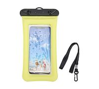 GUOHOQIX Pochette étanche pour téléphone, pour, Sac Sec Flottant, Étui de Photographie sous-Marine, Joint Double Couche, Haute sensibilité Tactile, pour la Natation à la Plage (Jaune)