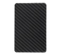 GUOHOQIX Portefeuille en Fibre de Carbone, Porte-Cartes Fin et Minimaliste, Blocage RFID sécurisé Multi-capacité, Organiseur d'argent de Voyage (Développer)