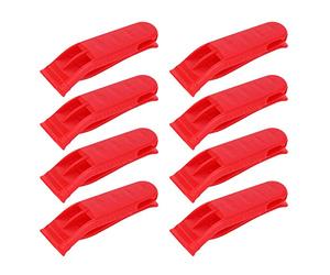 GUOHOQIX Sifflet de Survie, pour Urgence, Sauvetage, extérieur, Haut-Pitch, Son Fort, Couleur Vive, Plastique léger et Durable, Gilet de Sauvetage, équipement de sécurité