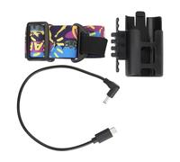 GUOHOQIX Support de Batterie pour Lunettes Avata 2, Sangle réglable, Support ABS, Clip de câble d'alimentation sécurisé, Conception à Enrouleur Gratuit, Confort amélioré pour Un