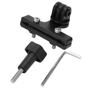 GUOHOQIX Support de caméra de Sport Rotatif en Alliage d'aluminium pour VTT, avec Adaptateur pour caméra de Mouvement et Fixation intégrée.