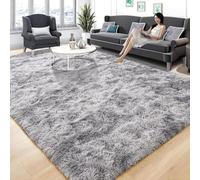 GUOJUN Tapis de Salon 100 x 400 cm Décoration Intérieure, Antidérapant Tapis Moelleux Carpette pour Chambre pour Chambre à Coucher, Gris Clair