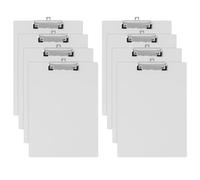 GUOKOFF Porte-Bloc A4 en Plastique - 8 Pièces avec Pince Memo