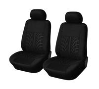 GUOLEIOO Housses de Siège de Voiture, pour Ford Puma 2019-2022 2023 2024 2025 Quatre Saisons Nonslip Confortable Protection Couvre Sieges, Protecteurs de Siège Interieur,2 Front Seats (Black)