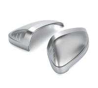 GUOLEIOO Voiture Extérieur Miroir Décor, pour Audi A4 B9 S4 A5 S5 RS5 2016 2017 2018 2019 2020 2021 2022 Coques de rétroviseurs latéraux,B Chrome Silver