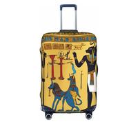 GUOLGP Ancient Egypt Tribe Series Housse de protection lavable avec fermeture éclair dissimulée, blanc, M