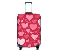 GUOLGP Housse de protection lavable avec fermeture éclair dissimulée pour la Saint Valentin, blanc, XL