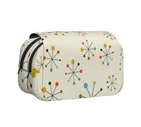 GUOLGP Pochette de rangement multi-poches rétro moderne avec impression polyvalente et portable