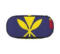 GUOLGP Trousse à crayons avec fermeture éclair Motif drapeau du Royaume d'Hawaï
