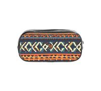 GUOLGP Trousse transparente avec motifs nationaux africains pour étudiants, garçons et filles